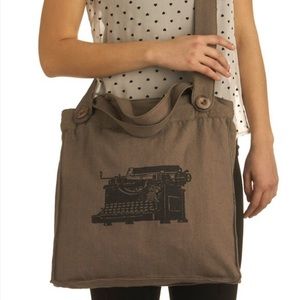 Modcloth Typewriter Canvas Bag